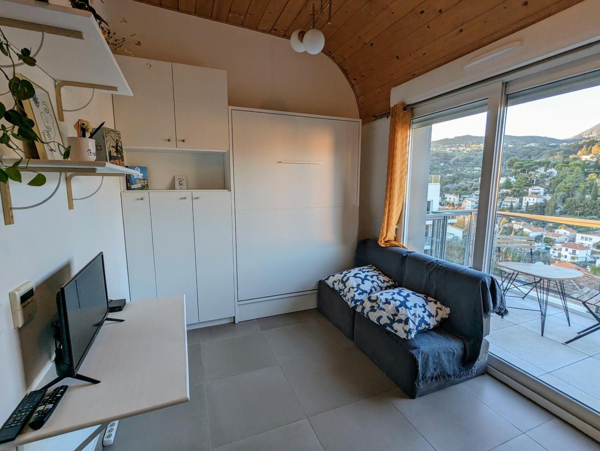 Studio Calme Avec Vue Degagee Nice Ngoại thất bức ảnh