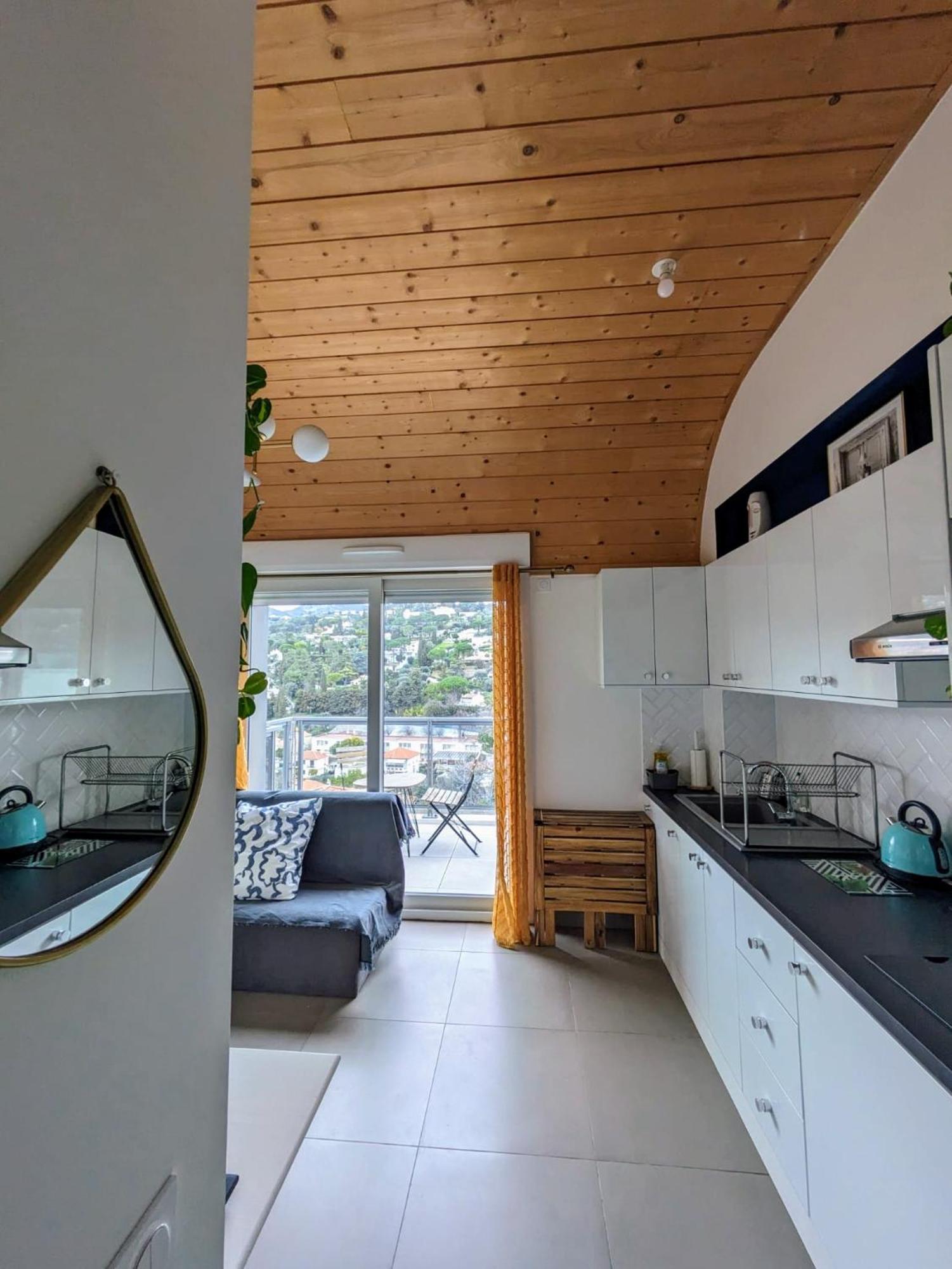 Studio Calme Avec Vue Degagee Nice Ngoại thất bức ảnh