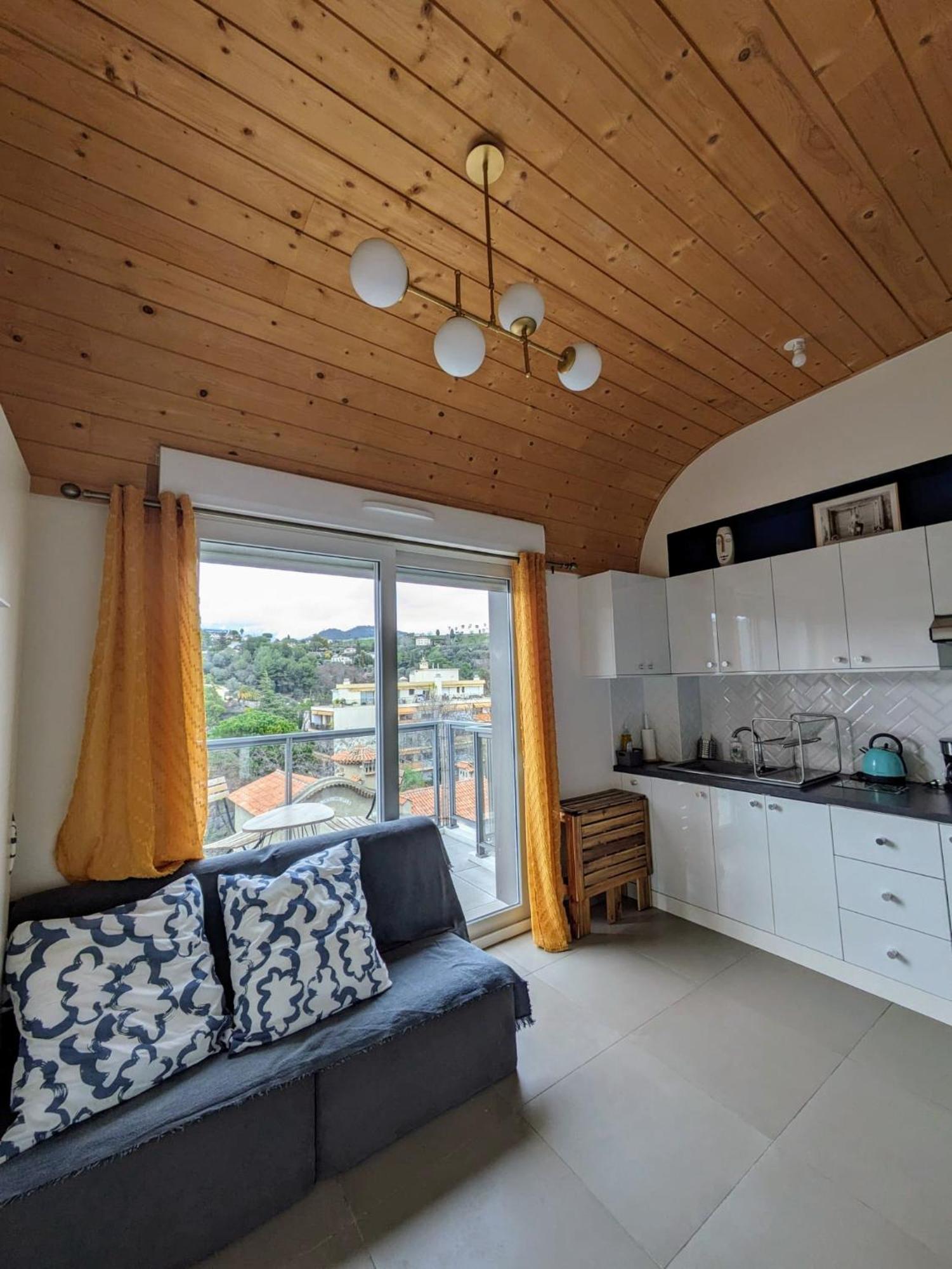 Studio Calme Avec Vue Degagee Nice Ngoại thất bức ảnh